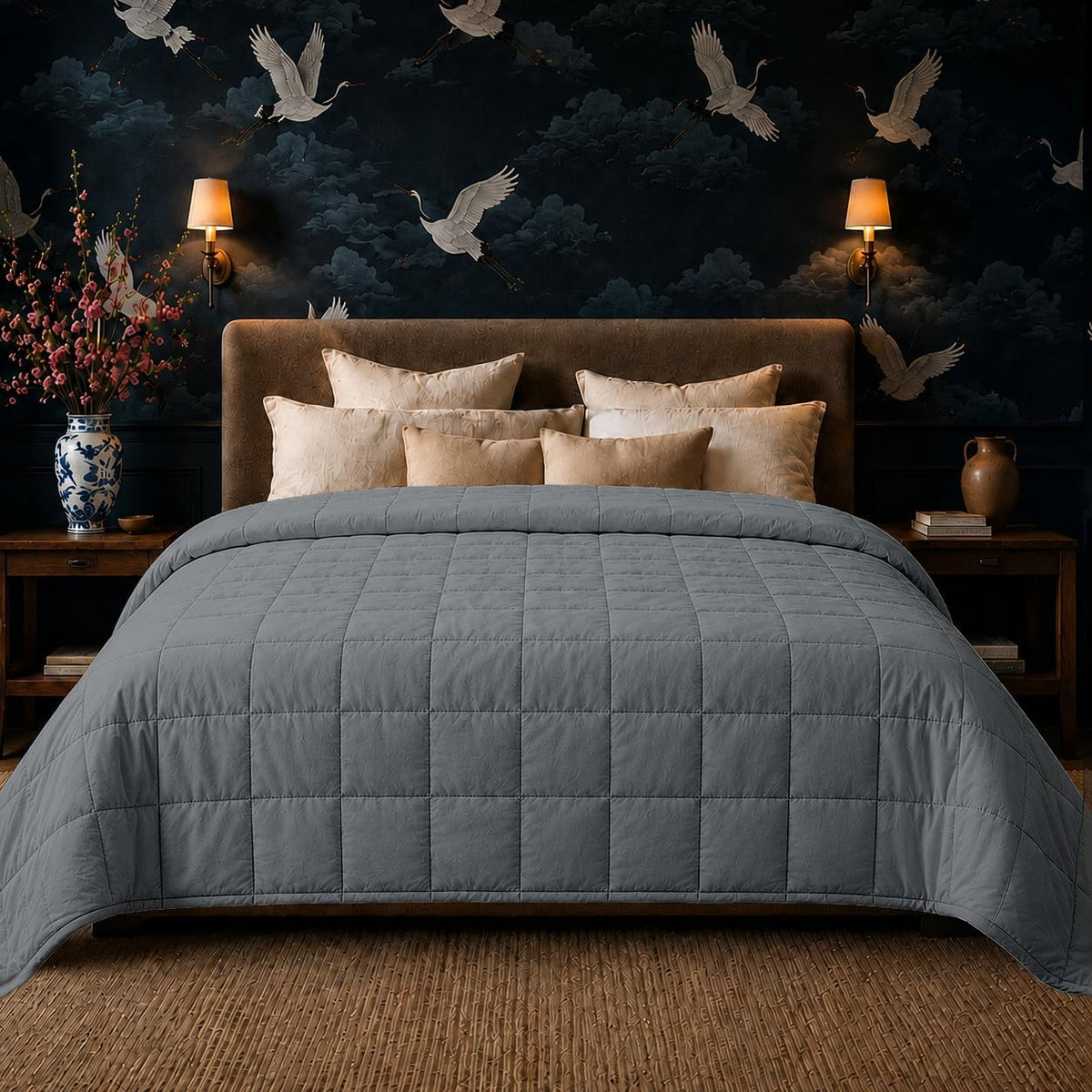 Homesmart King Size Weighted Blanket 20 Lbs, Also Fits California King Beds