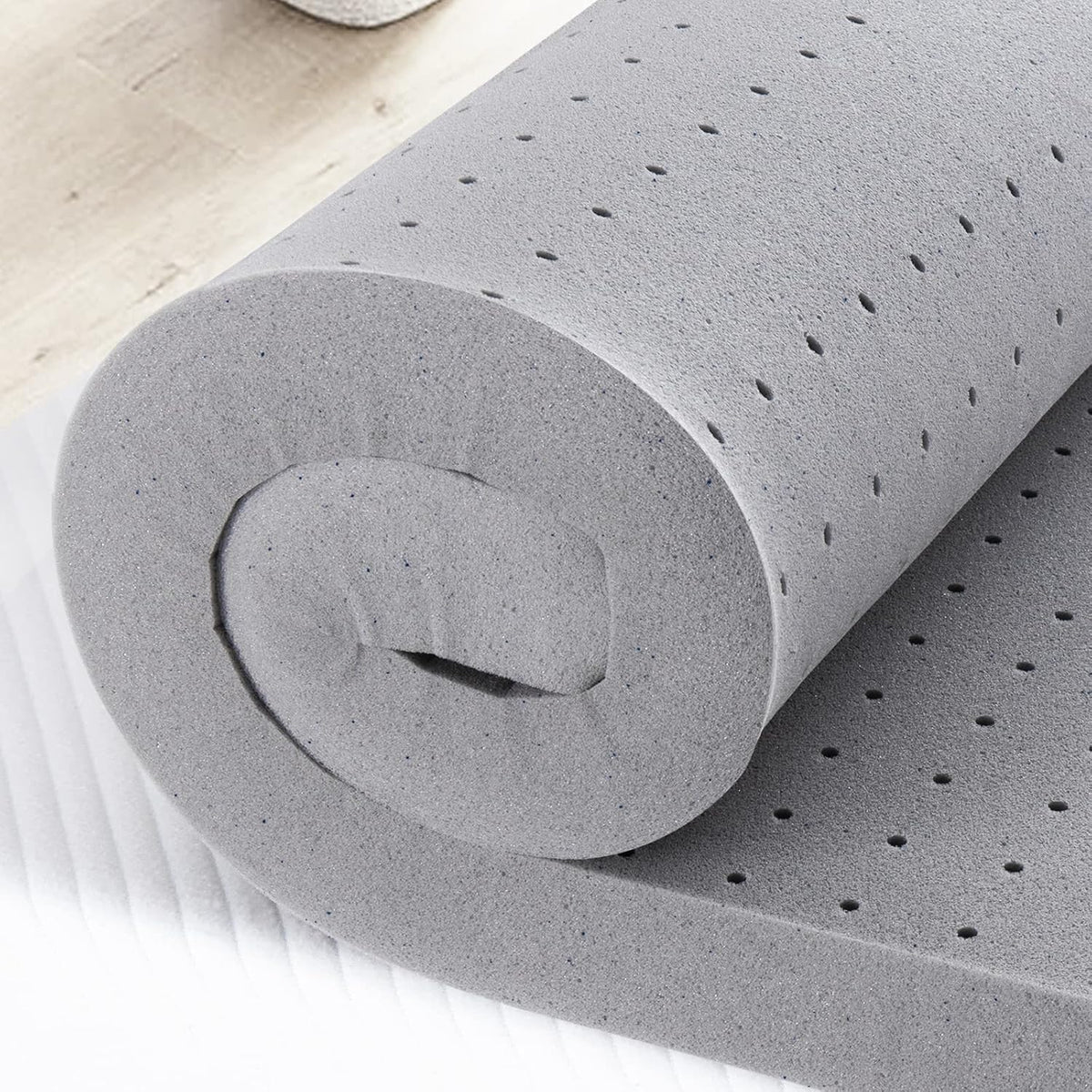 2 Inch Mattress Topper Full,Gel Memory Foam Mattress Topper Double Bed Topper for Soft & Cooling Sleep, Pressure Relieve, Certipur-Us Certified