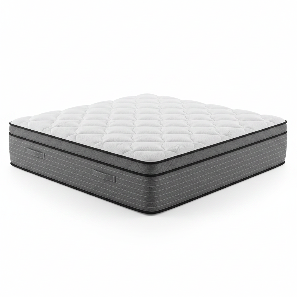 Queen Mattress, 12 Inch Hybrid Matress with Memory Foam & Individual Pocket Springs, Queen Size Mattress in a Box, Pressure Relief, Edge Support, Motion Isolation