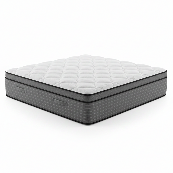 Queen Mattress, 12 Inch Hybrid Matress with Memory Foam & Individual Pocket Springs, Queen Size Mattress in a Box, Pressure Relief, Edge Support, Motion Isolation