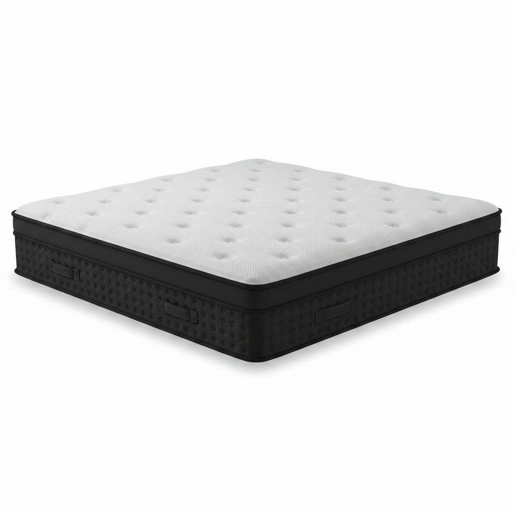 Queen Size Mattress, 14 Inch Queen Mattress in a Box, Cooling Matress with Memory Foam & Individual Pocket Springs for Pressure Relief & Spinal Alignment, Zoned Back Support & Motion Isolation