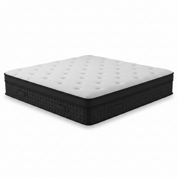 Queen Size Mattress, 14 Inch Queen Mattress in a Box, Cooling Matress with Memory Foam & Individual Pocket Springs for Pressure Relief & Spinal Alignment, Zoned Back Support & Motion Isolation